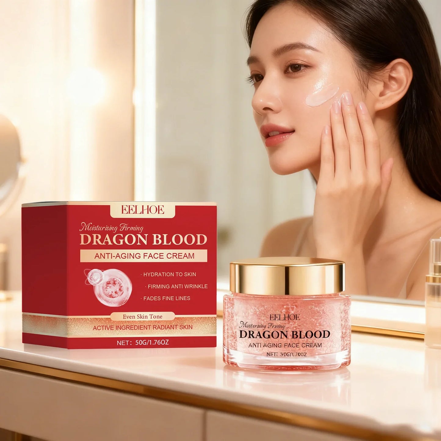 Dragon's Blood Hyaluronic Acid Anti-Aging Face Moisturizer