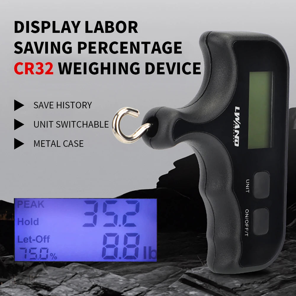 Archery Electronic Scale Weighing Measuring Tool LED Display Compound