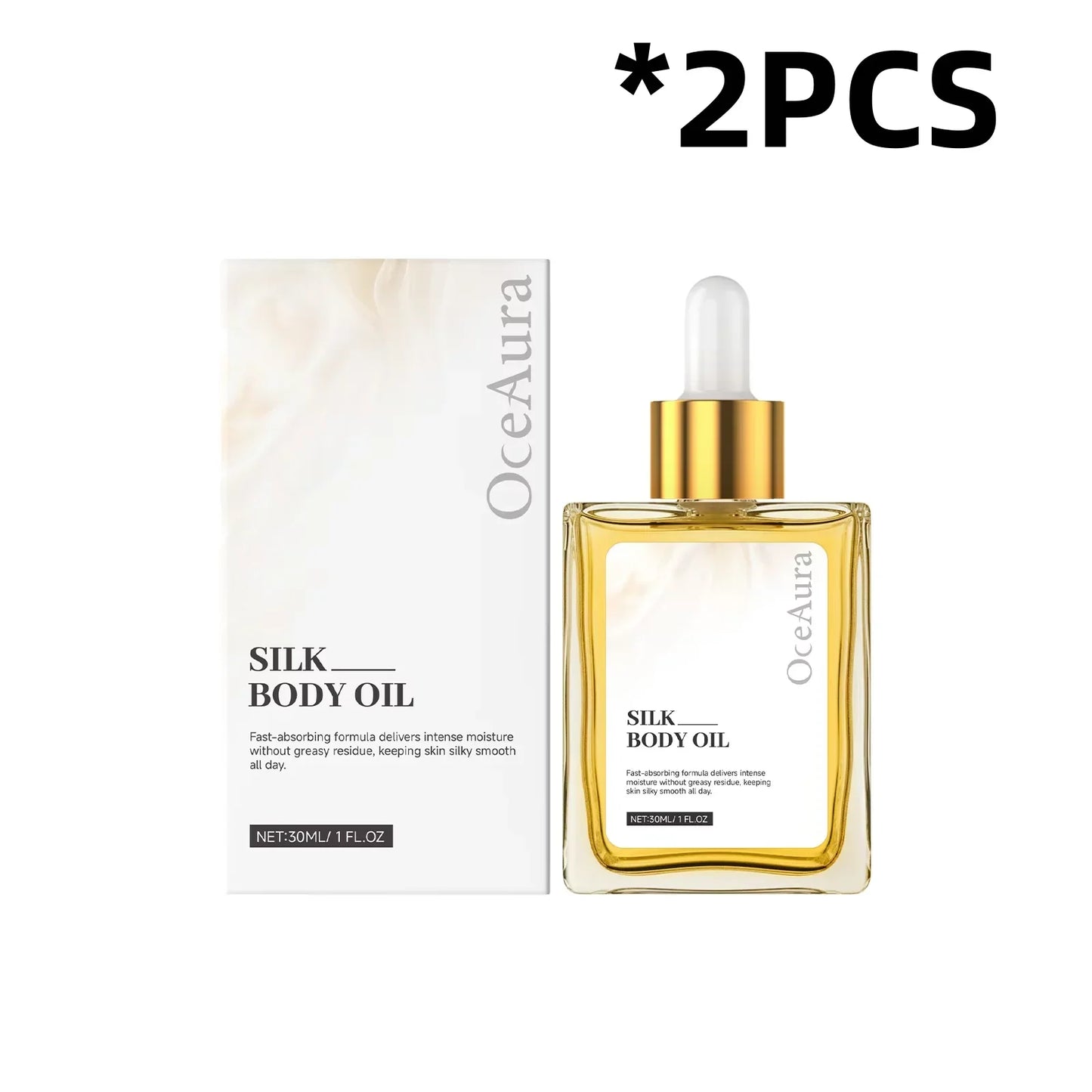 OceAura Body Massage Oil – Firm, Brighten & Nourish Skin 30ml