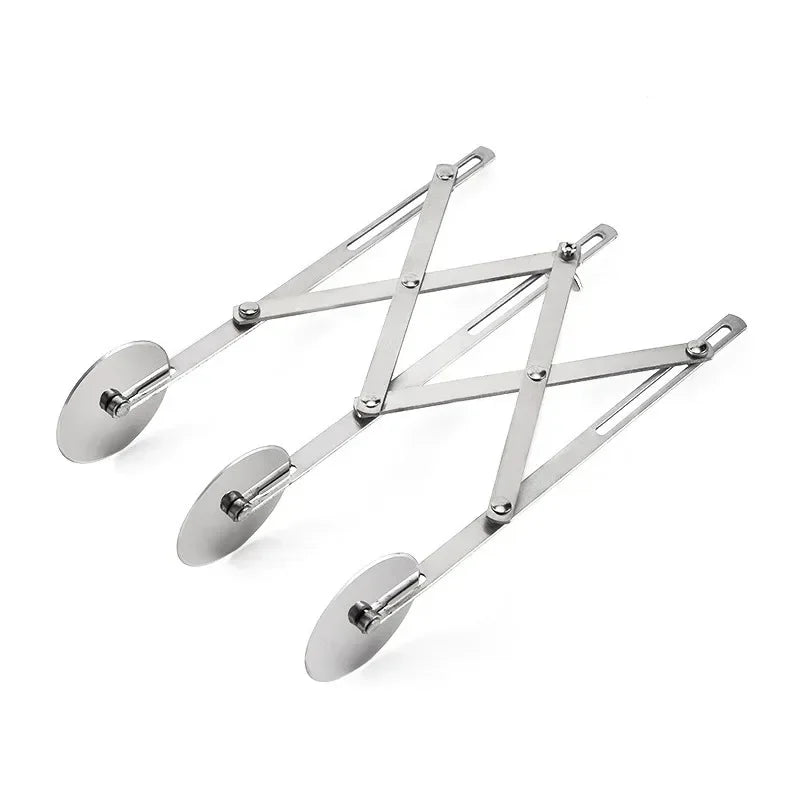 3/5/7 Wheel Dough Divider Cutter | Stainless Steel Pastry Roller
