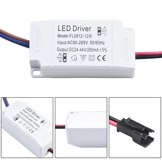AC90 265V 3 24W LED Driver Power Supply Adapter Transformer Lights 3W Peaceful Pleasures Health and Wellness