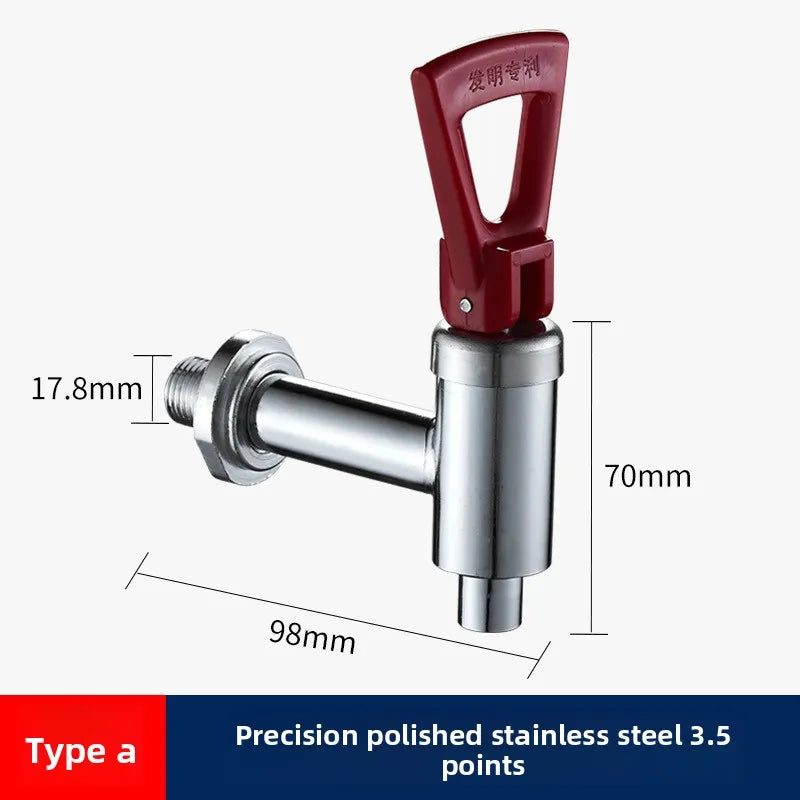 3/4" Copper Electric Water Boiler Faucet | High Temp Resistant