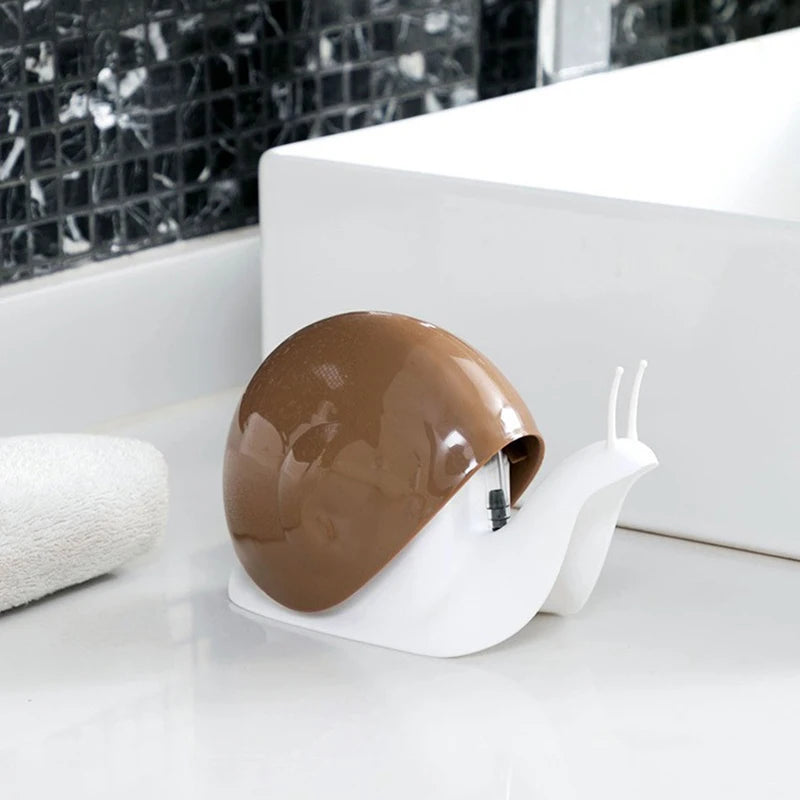 Snail Cartoon Soap Dispenser – Refillable Kids' Pump Bottle