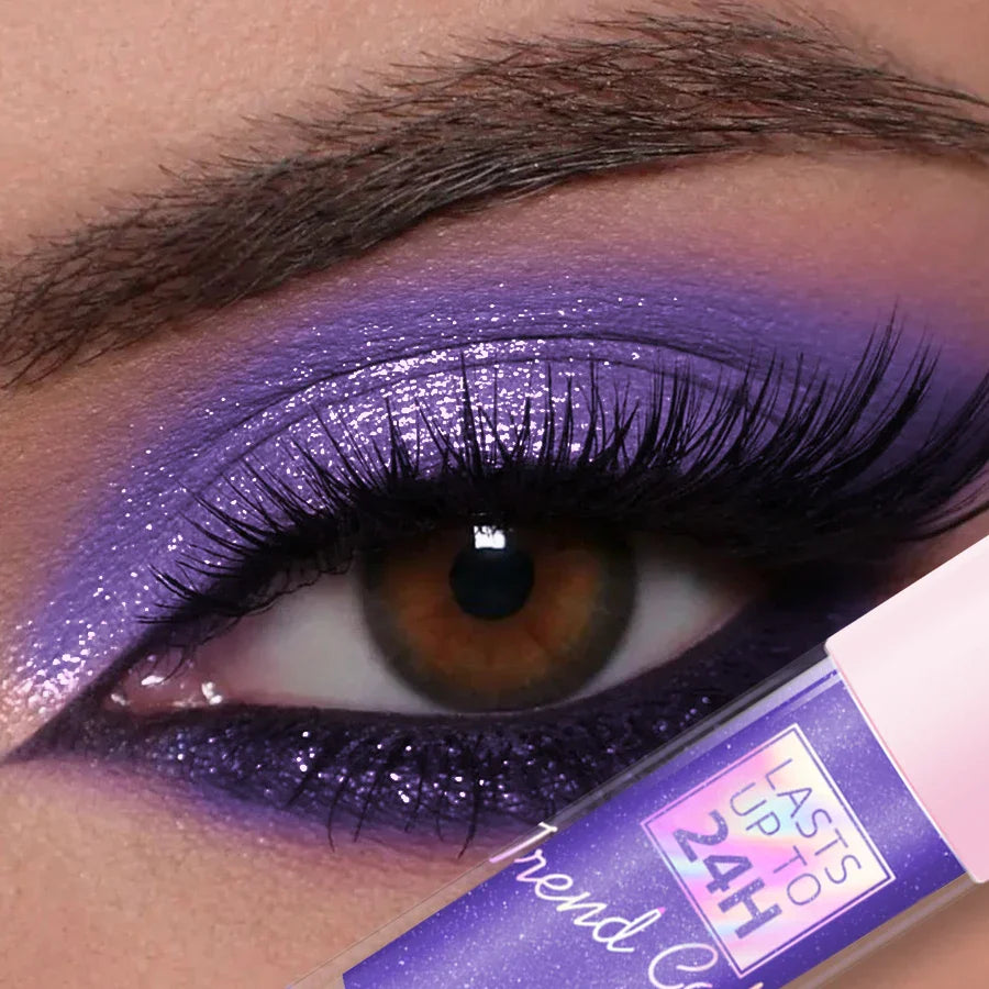 MCD Metallic Glitter Liquid Eyeshadow – Waterproof, 8 Shades