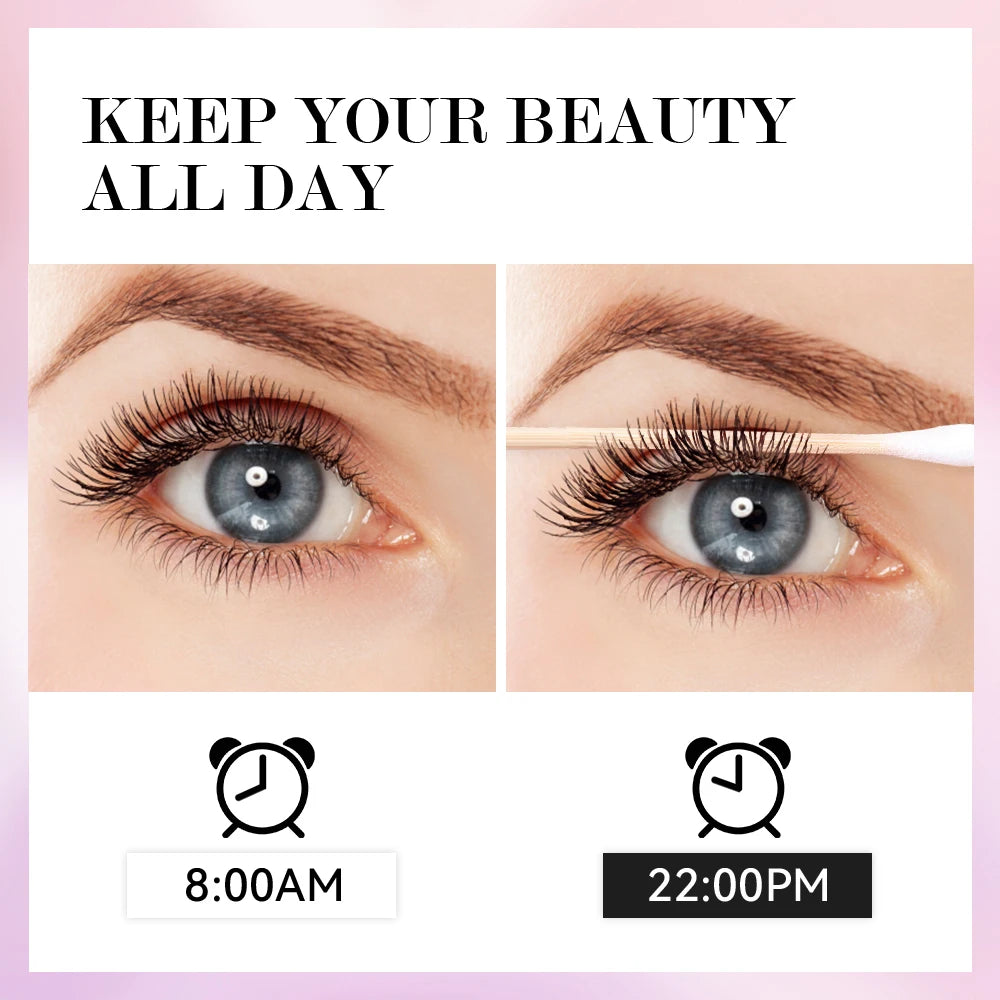 Lakerain Lengthening Volumizing Mascara Fan Shaped Makeup Effect Long Lasting Clump-Free Lashes Suitable for All Skin Tones Peaceful Pleasures Health and Wellness