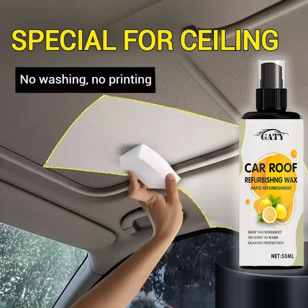 Car Roof & Interior Restoration Spray Wax – Plastic & Vinyl
