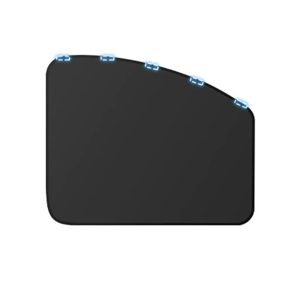 Car Sunshade Track Type Sun Protection Heat Insulation Block Car Rear Side Curtain Car Interior Privacy Shade Peaceful Pleasures Health and Wellness Magnetic Main driver