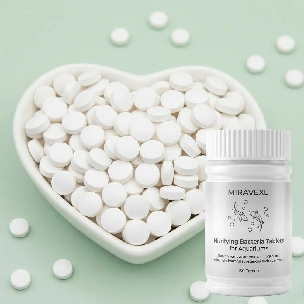 150-Pc Nitrifying Bacteria Tablets – Aquarium Bio Filter Starter
