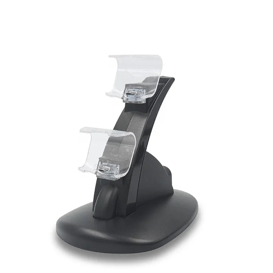 PS4 Dual Controller Charging Dock Stand with LED Indicator