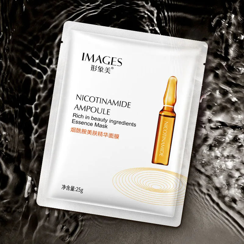 10-Pack Hyaluronic Acid Niacinamide Sheet Mask – Pore Minimizing
