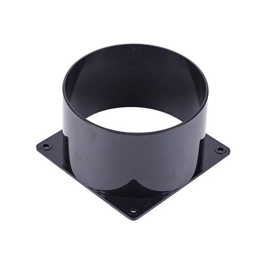 ABS Wall Flange Connector Ventilation Pipe Air Ducting Connection