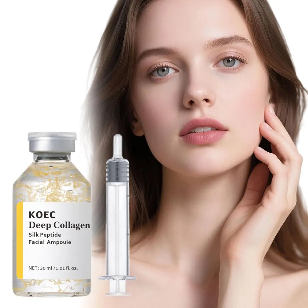 Korean Collagen Silk Peptide Face Serum – Firming & Lifting 30ml