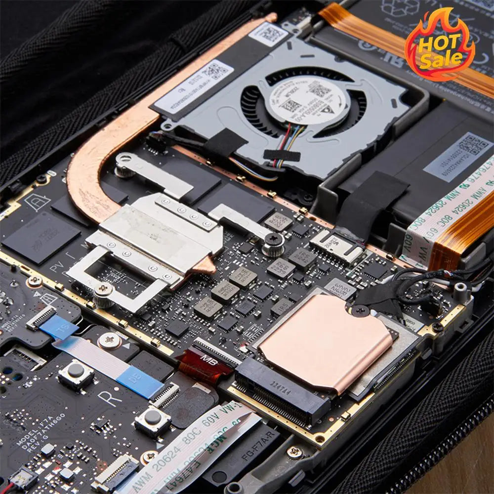 Copper Heat Sink & Thermal Pad for Steam Deck M.2 2230 SSD