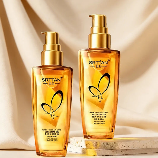 Moroccan Argan Oil Hair Serum Mist – Frizz Control & Shine Hair Oil Serum Peaceful Pleasures Health and Wellness Default Title