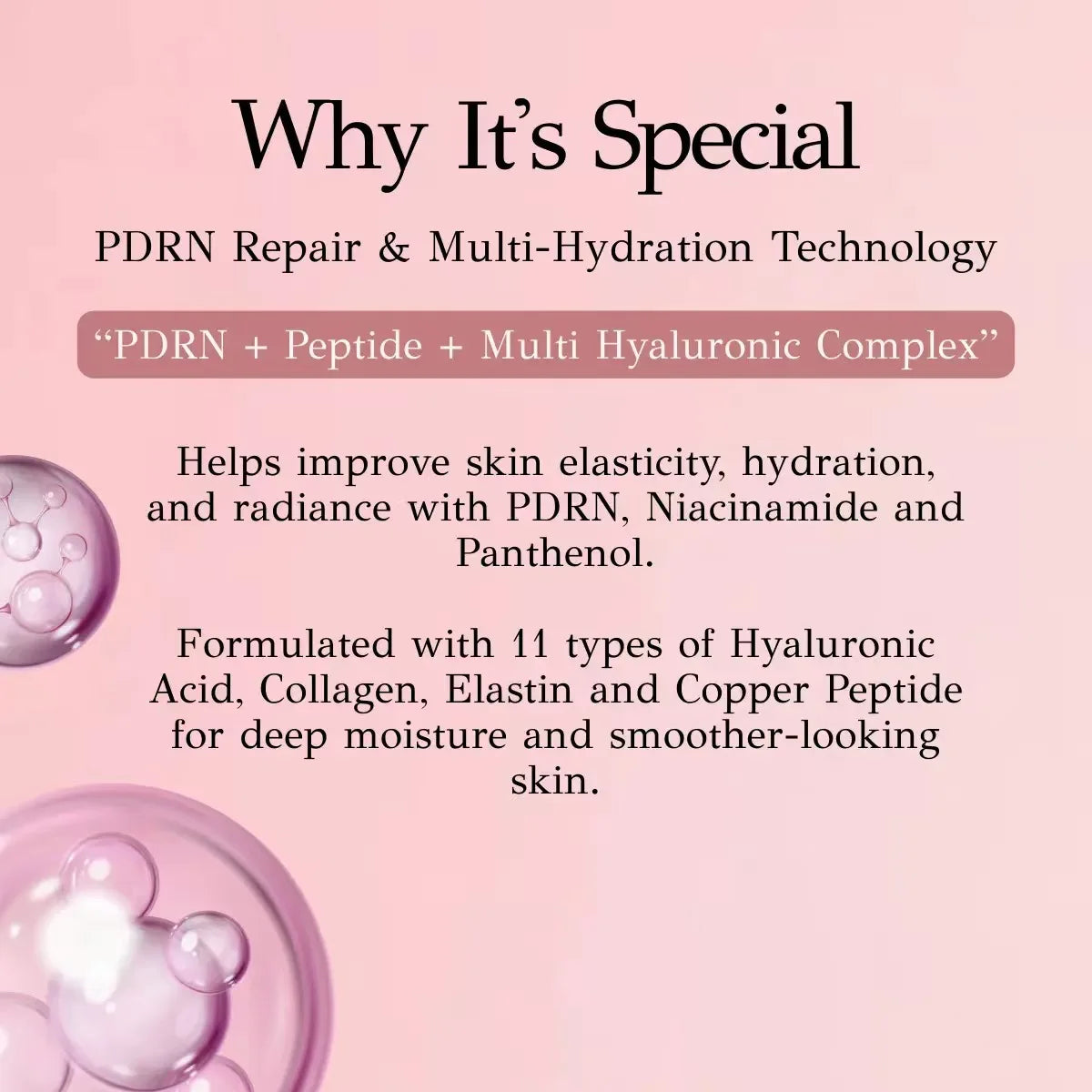Deep Collagen Essence Ampoule – Peptide, PDRN & Brightening