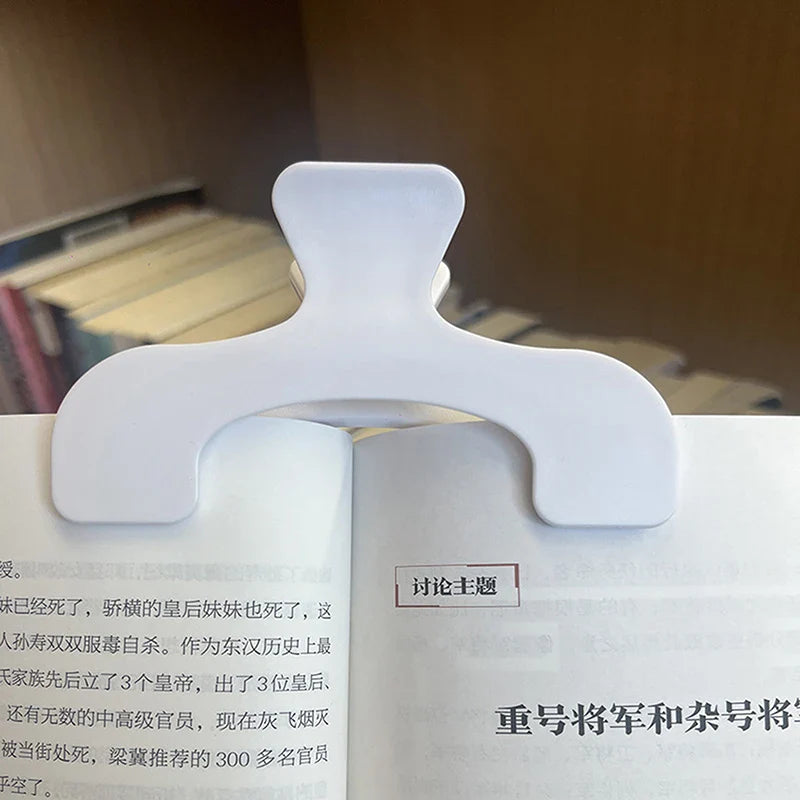 Frosted Transparent Book Page Holder Clip | Kawaii Desk Accessory