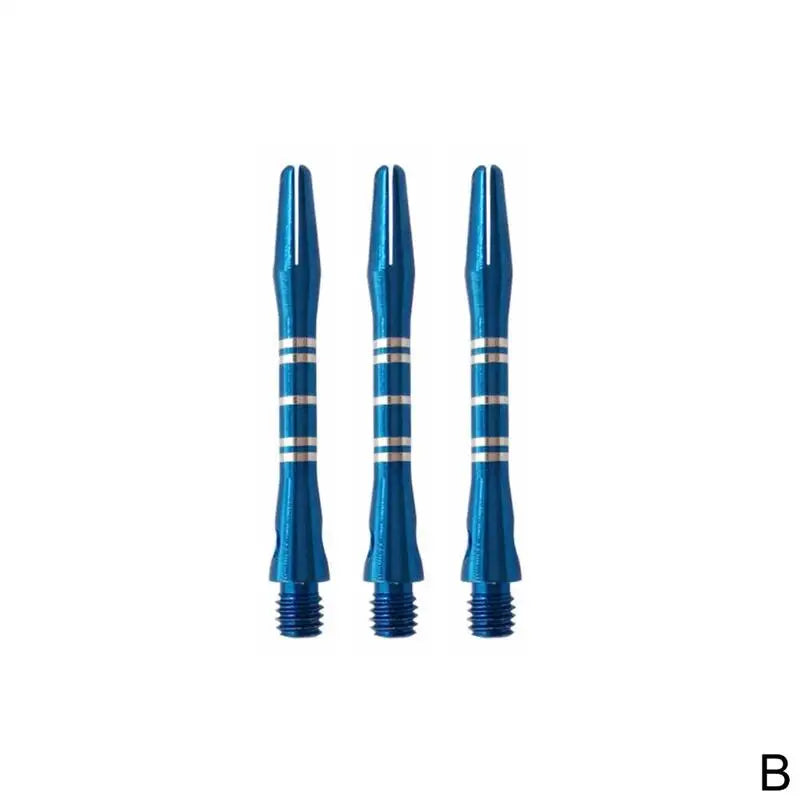 3 Pcs Aluminum Alloy Darts Rods for Precise Performance Peaceful Pleasures Health and Wellness B