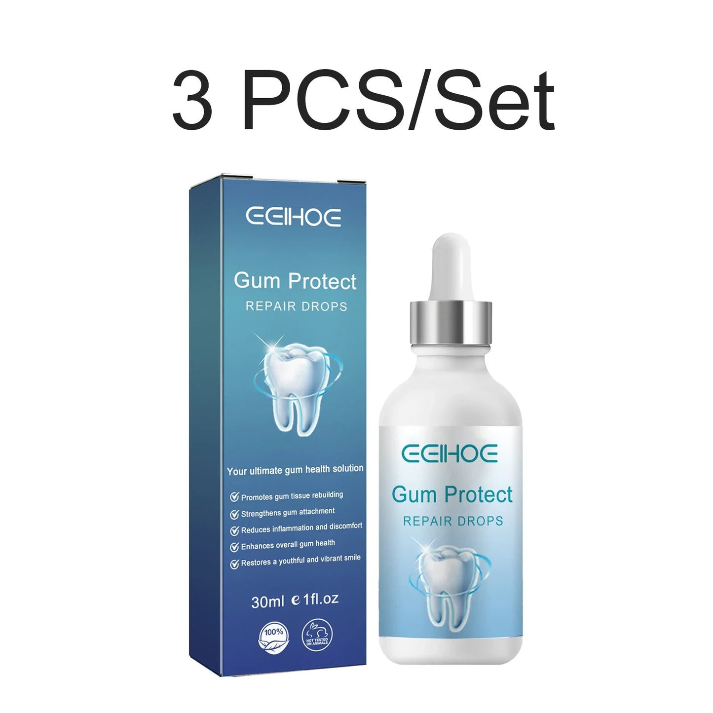 Eelhoe 30ml Dental Care Drops | Gum & Enamel Support Serum