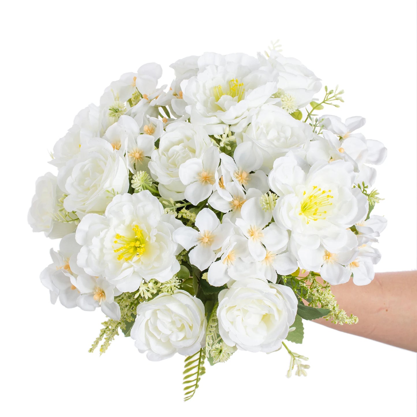 Silk Peony Artificial Flower Ball – Wedding & Home Decor