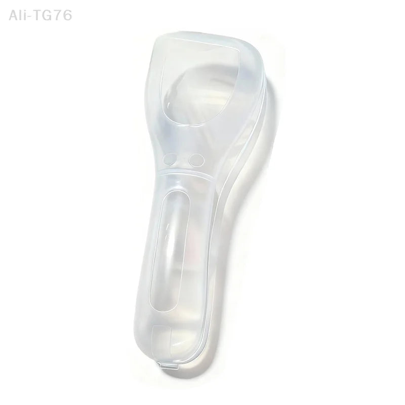 Clear Plastic Razor Storage Case | Travel Shaver Box
