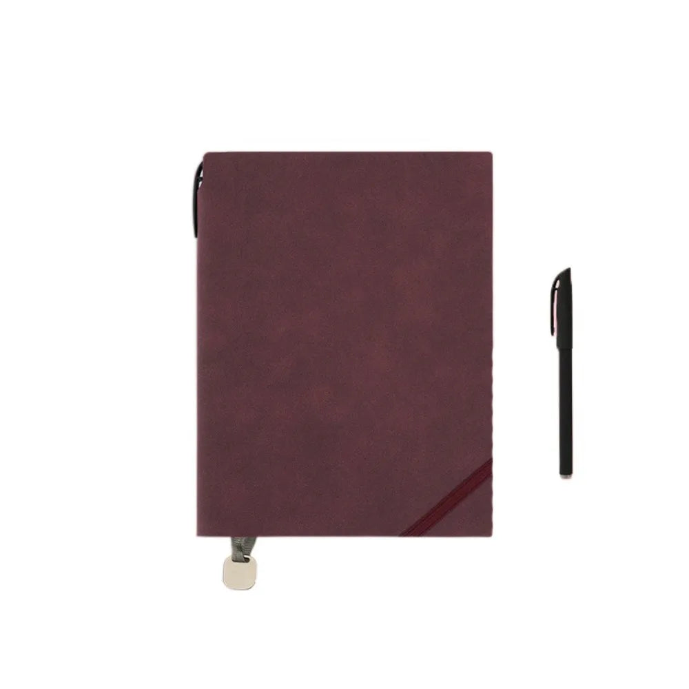 Multifunction 100sheets A5 Notebook Diary To Do List Meeting Minutes Book Stationery School Supplies Retro Notebook Girls Peaceful Pleasures Health and Wellness Purple