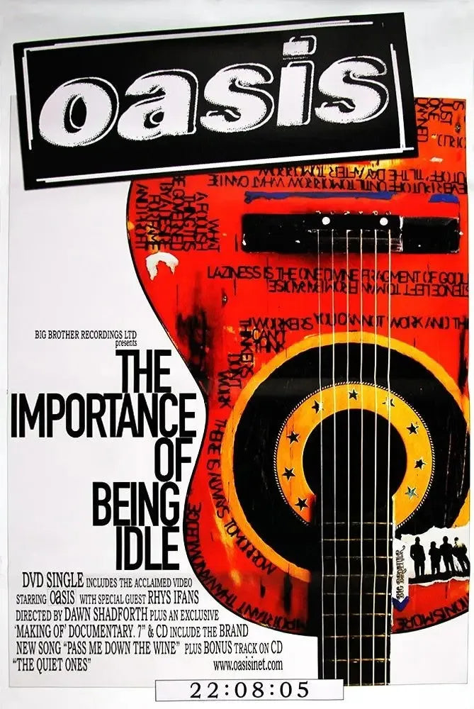 Canvas Painting Classic O-Oasis Band Music Cover Story Morning Glory Heathen Chemistry Poster Wall Prints Picture Home Decor Peaceful Pleasures Health and Wellness 14 50x70cm Unframed