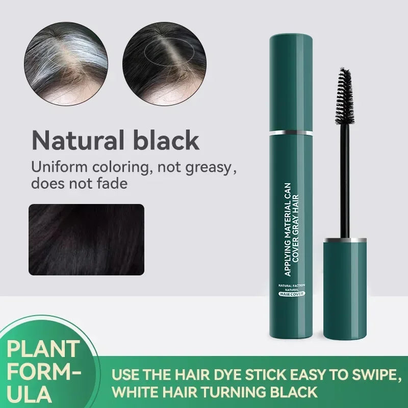 Disposable Hair Dye Stick – Covers Gray, High Saturation Color