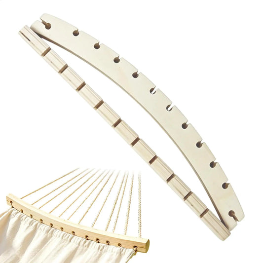 Wooden Hammock Spreader Bars – Detachable 2-Pack (40 & 50cm) Hammock Spreader Bar Peaceful Pleasures Health and Wellness