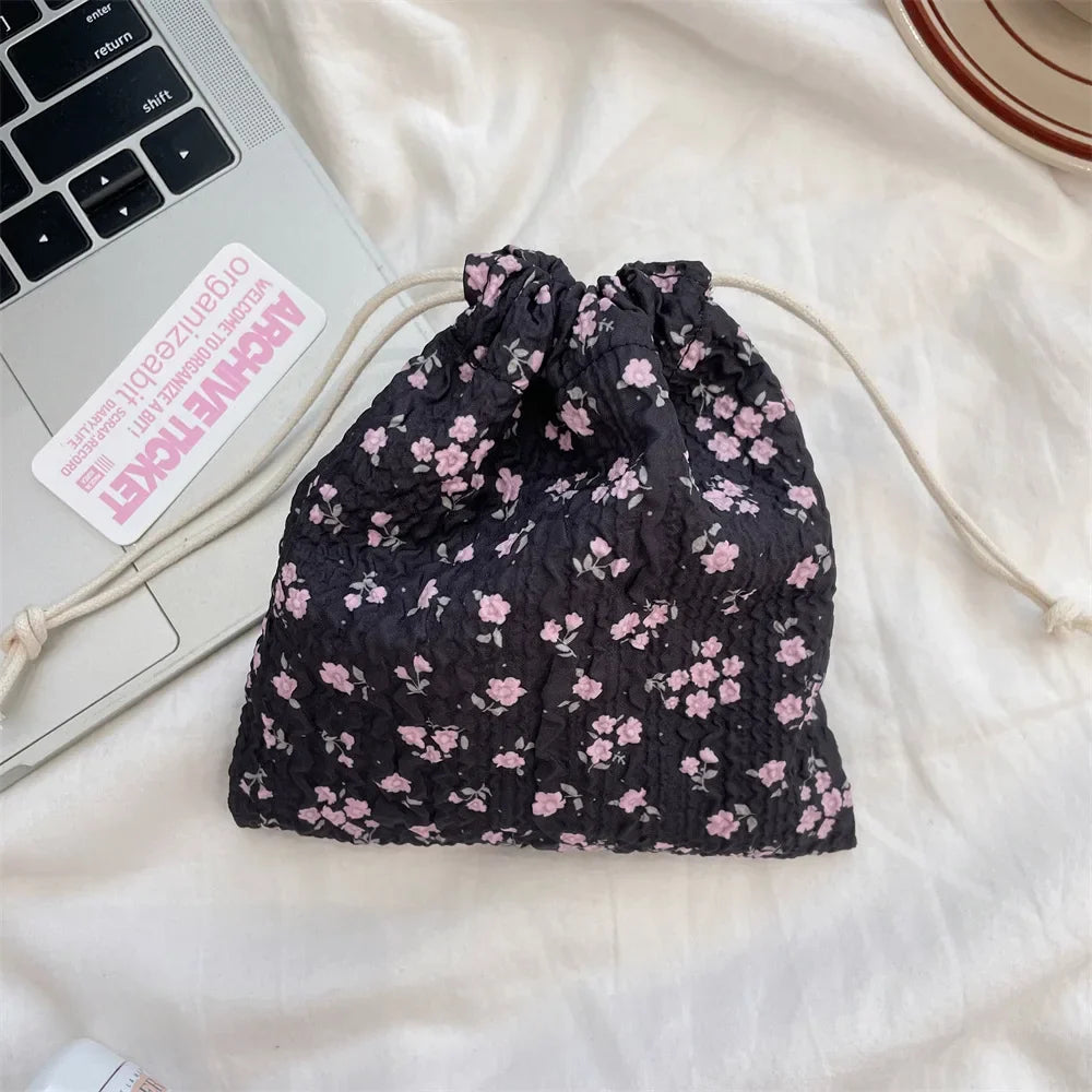 Cute Drawstring Pouch – Coin, Jewelry & Cosmetic Storage Bag