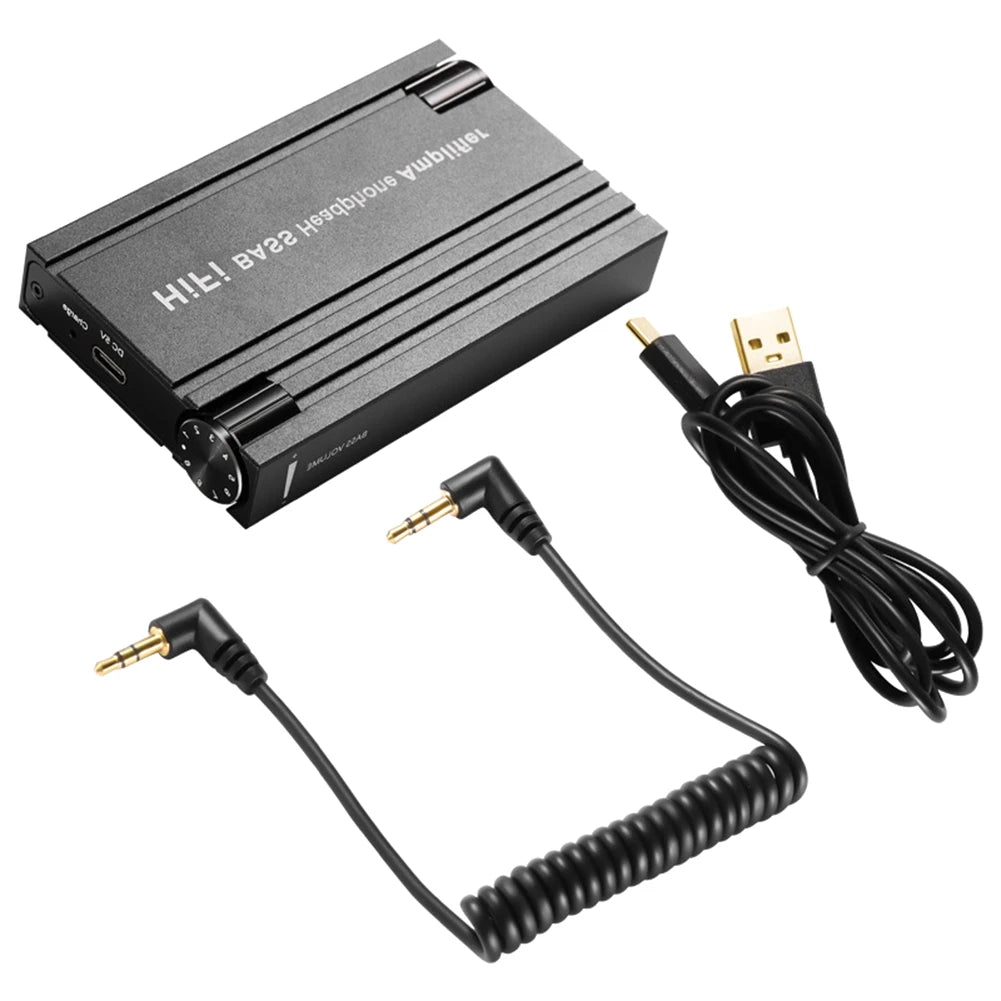 HiFi Headphone Amplifier Bluetooth 5.0 | 16–600Ω Bass & Volume Peaceful Pleasures Health and Wellness