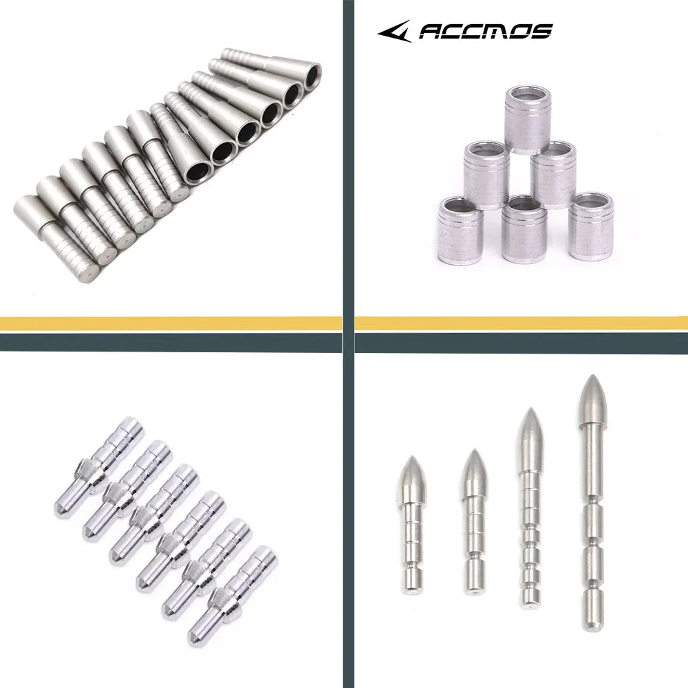 ID5 Accessories Arrow Head Point Tip Explosion-proof Nock Pin Inserts