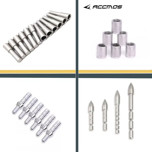 ID5 Accessories Arrow Head Point Tip Explosion-proof Nock Pin Inserts Peaceful Pleasures Health and Wellness