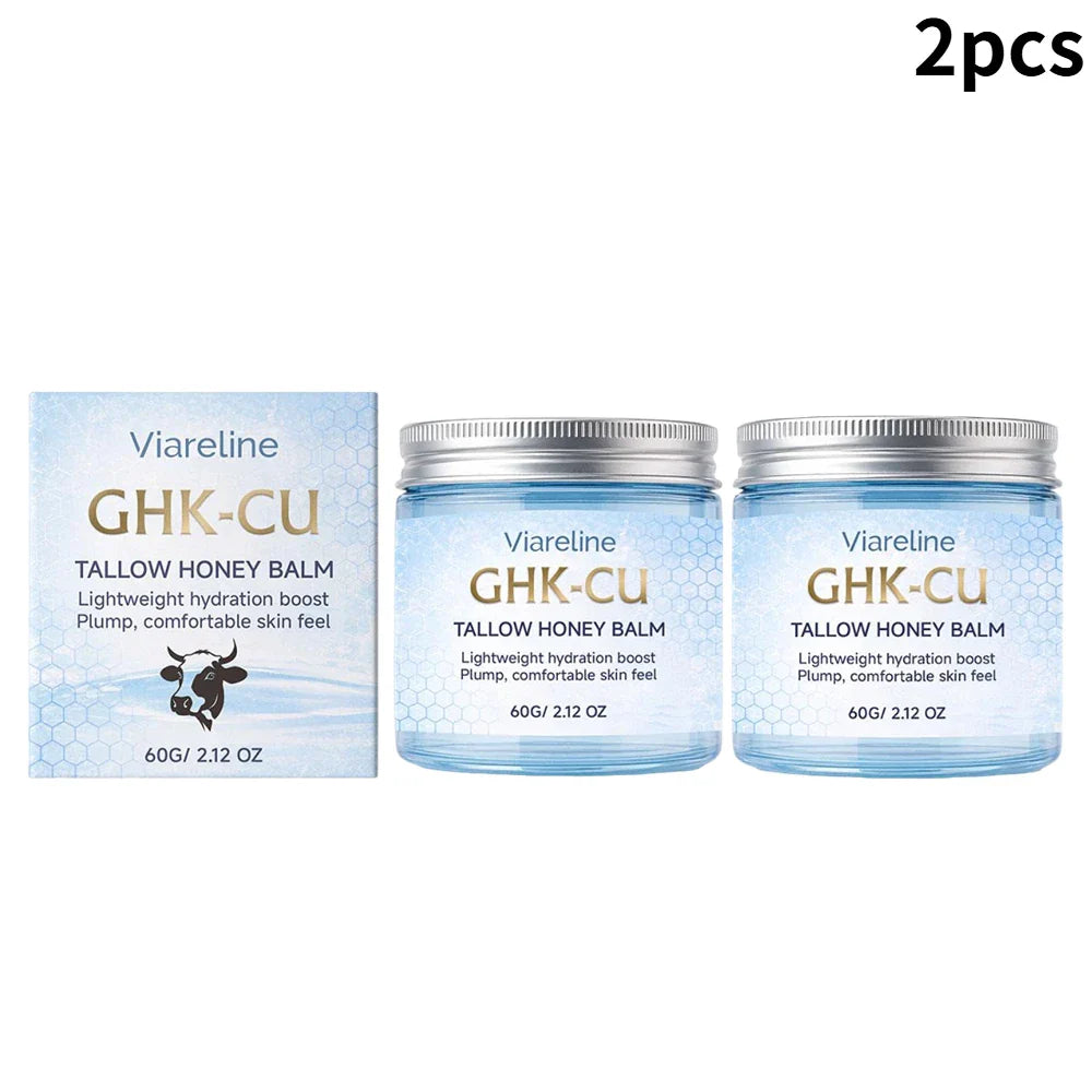 Viareline GHK-Cu Copper Peptide Tallow Balm Face & Body Cream