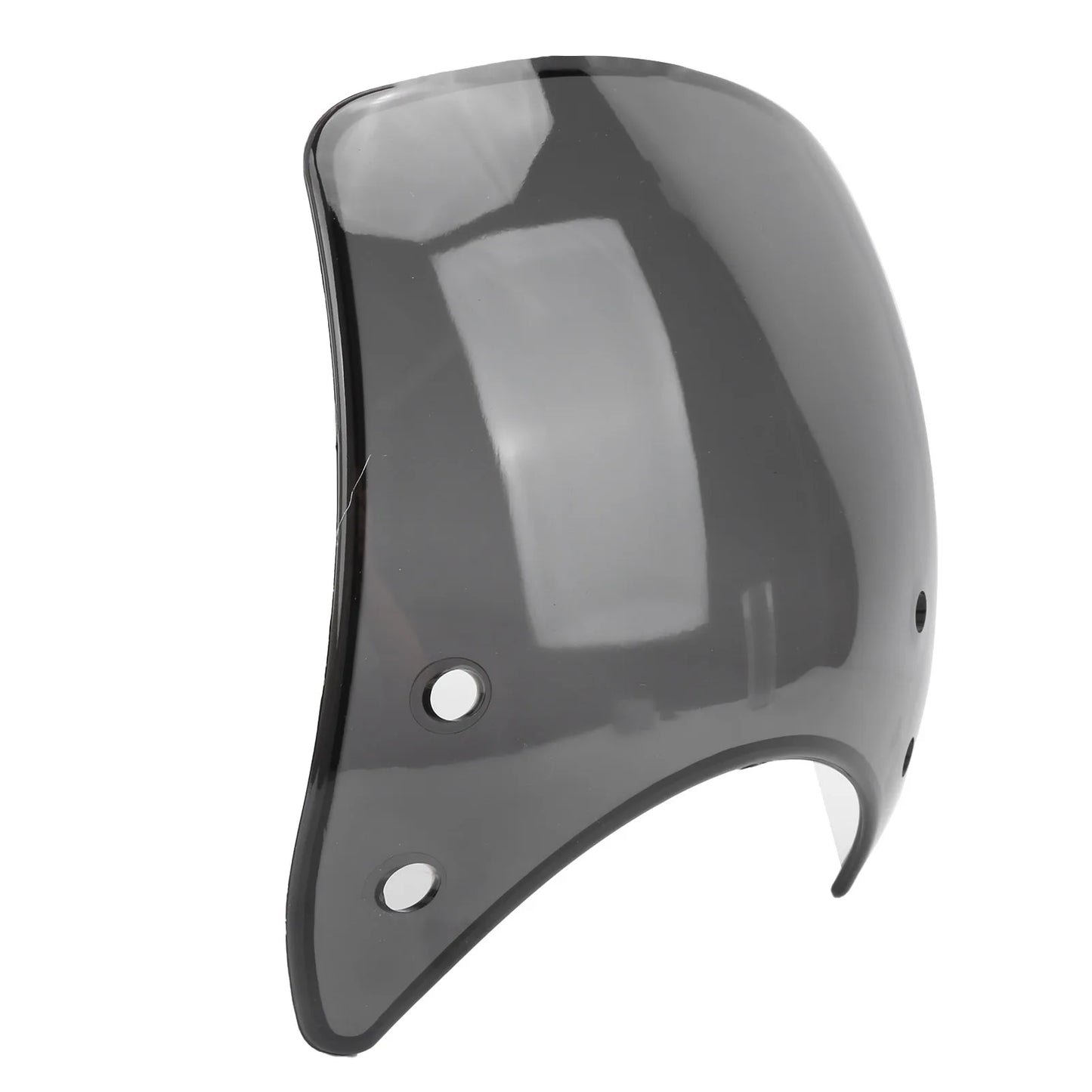 Motorcycle Wind Deflector for 5-7in Headlights | Retro PC Windshield