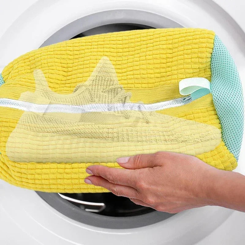 Shoe Washing Bag | Cotton Laundry Net Anti-Deformation