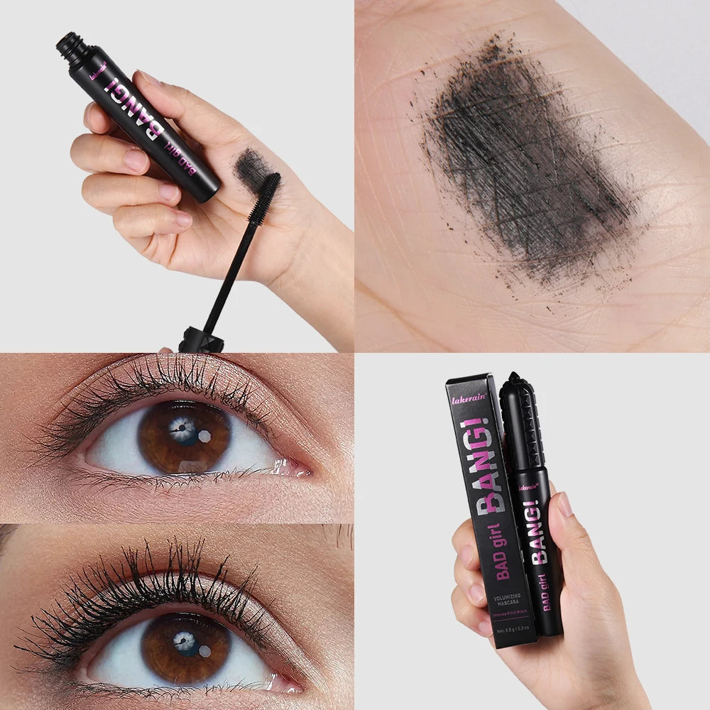 Waterproof Mascara Black for all Lengthening Makeup Products Eyelash Extension Eye Lashes Mascara 4d Effect Korean Cosmetics Peaceful Pleasures Health and Wellness