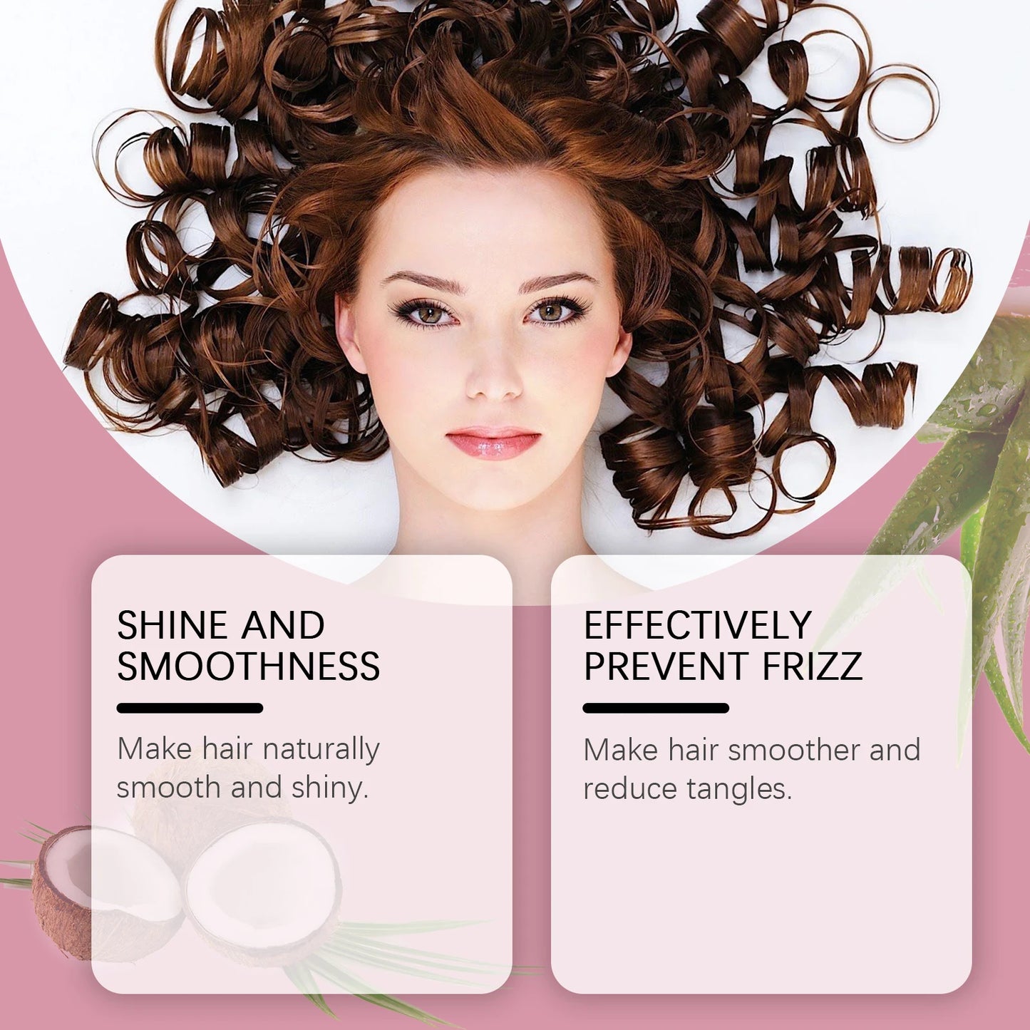 HOEGOA Curl Defining Cream – Shea Butter & Coconut Oil 140g