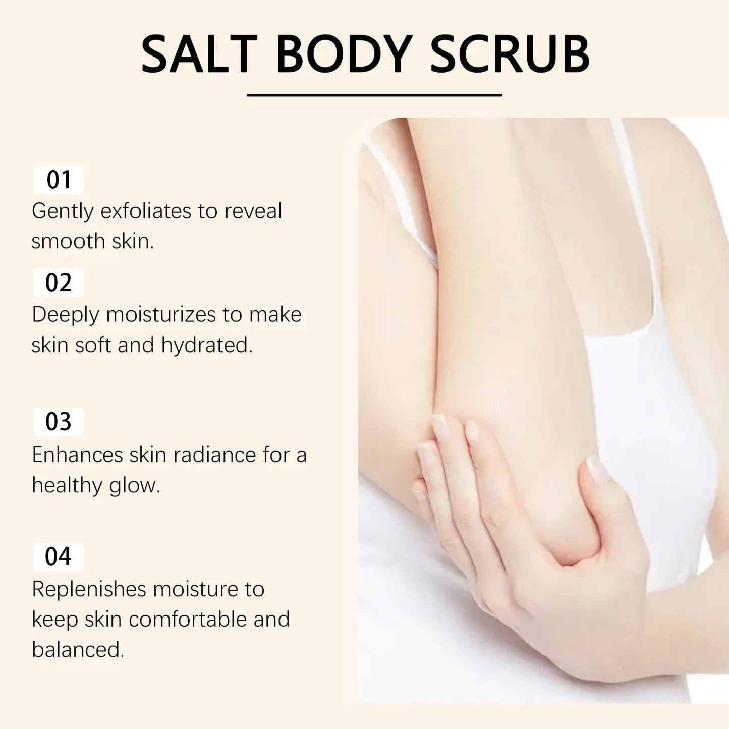Antioxidant Body Scrub – Exfoliates, Firms & Nourishes Skin