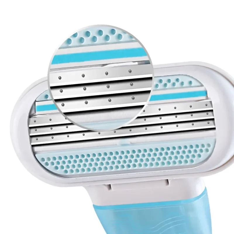 Women's 3-Layer Stainless Steel Safety Razor | Body & Bikini