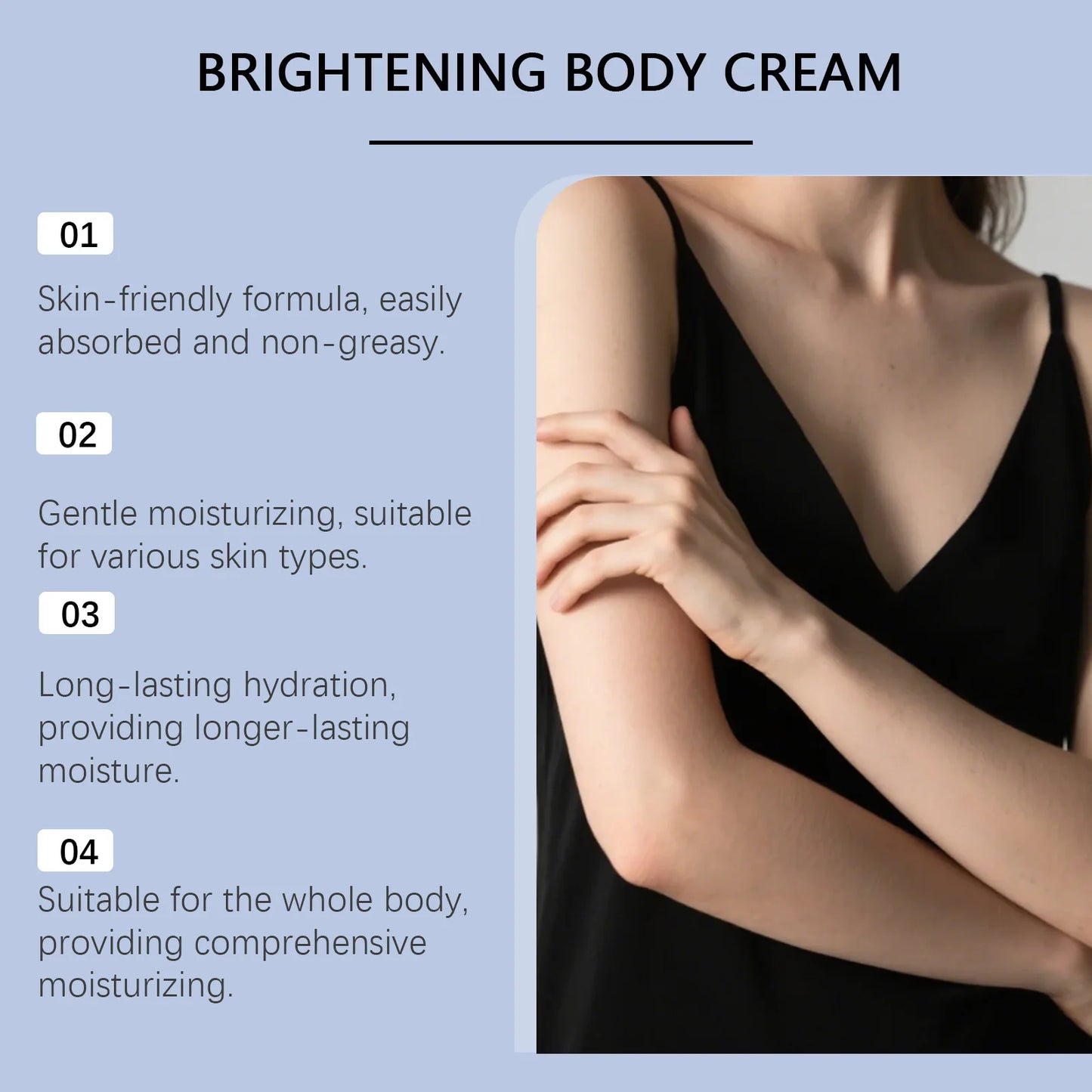 Brightening Body Lotion Natural Rice And Goat Milk Extracts Deep Hydrating Nourishing For Dry Sensitive Skin Daily Use Peaceful Pleasures Health and Wellness