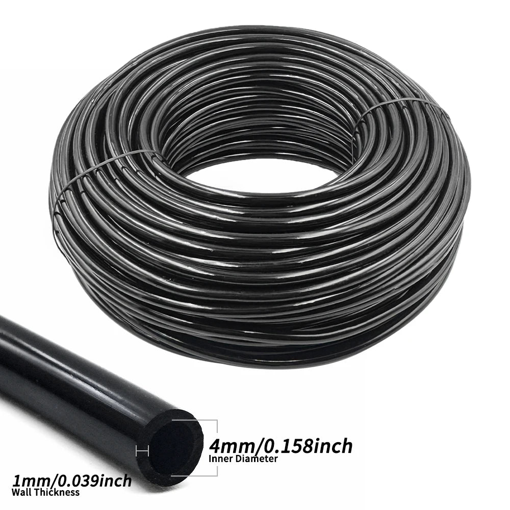 Garden Drip Irrigation Automatic Watering System Kit 1/4'' 13CM Sprinkler for Bonsai Pot Plant Flower Vegetable Greenhouse Peaceful Pleasures Health and Wellness