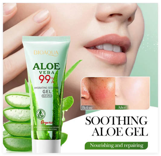 SADOER Aloe Vera Gel – Hydrating Moisturizer for Face & Body Aloe Vera Gel Oasis Select