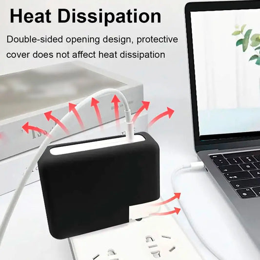 Silicone Sleeve for MacBook 30W Charger | Shockproof Cover Charger Protective Sleeve Oasis Select