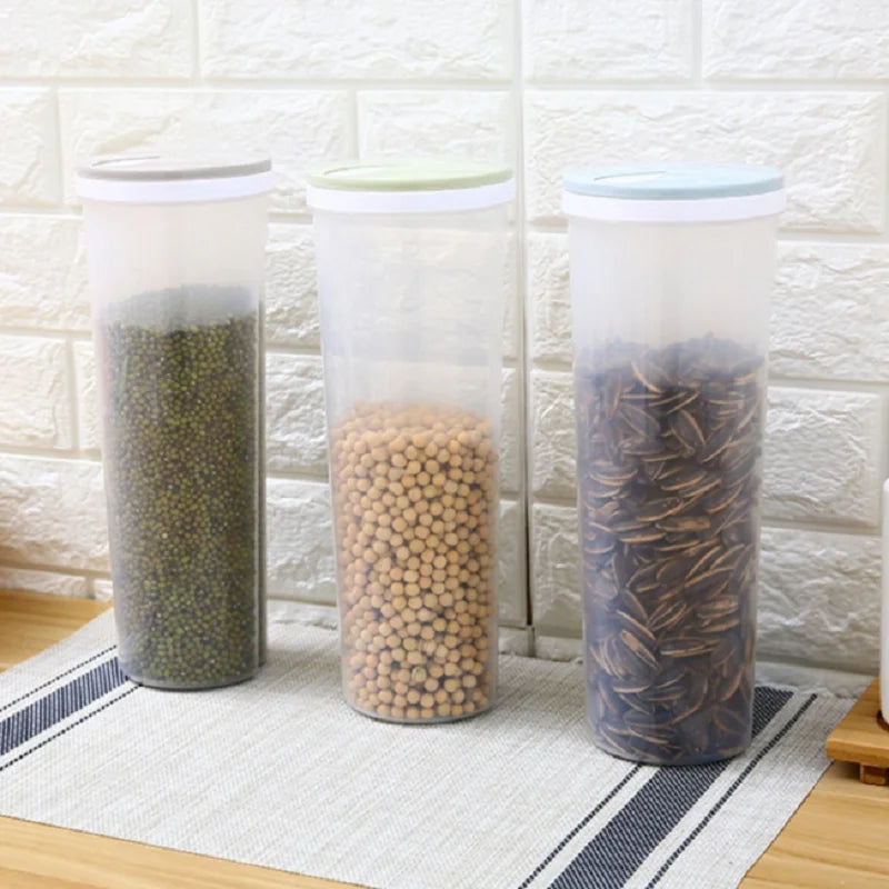 Food Storage Box Sealed Containers Leakproof Storage Box Crisper for Cereal Spaghetti Noodle Pasta Grain Peaceful Pleasures Health and Wellness