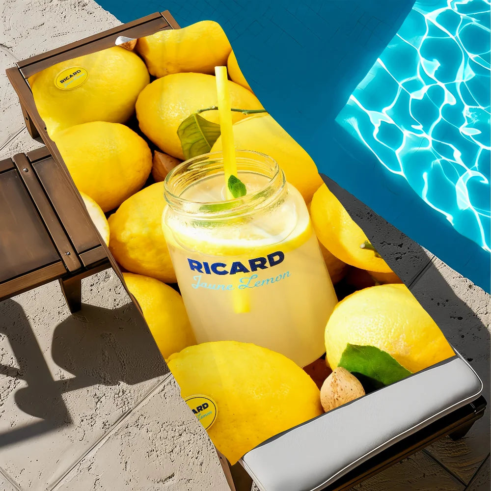 Quick-Dry Beach Towel | Soft Polyester Pool & Travel Towel Quick-Dry Beach Towel Peaceful Pleasures Health and Wellness z7 STJ90x180CM