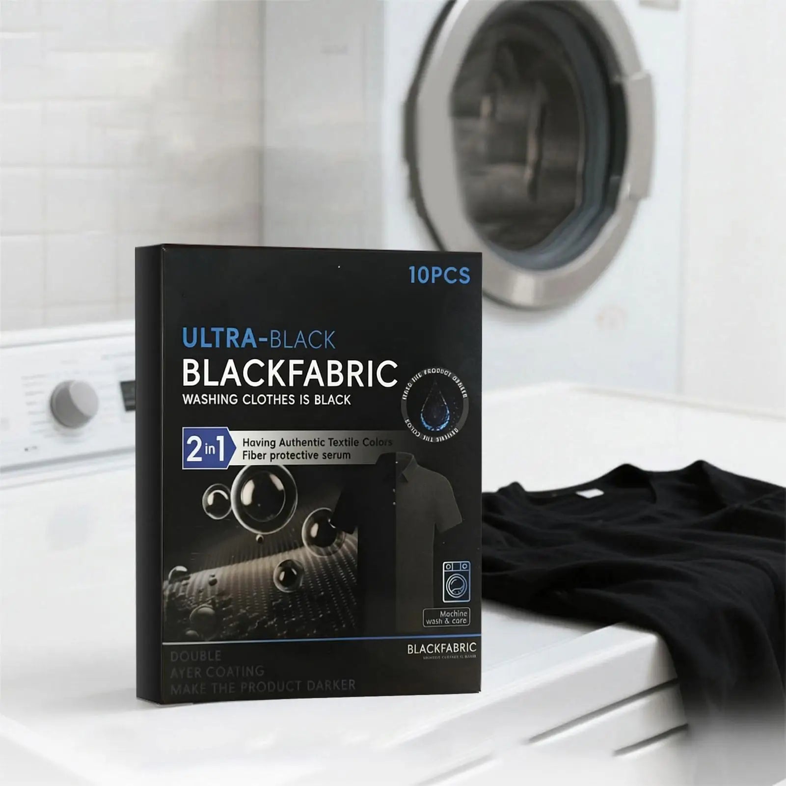 Black Fabric Dye Sheets – Restore & Darken Black Clothes (10pk) Fabric Dye Sheets Peaceful Pleasures Health and Wellness