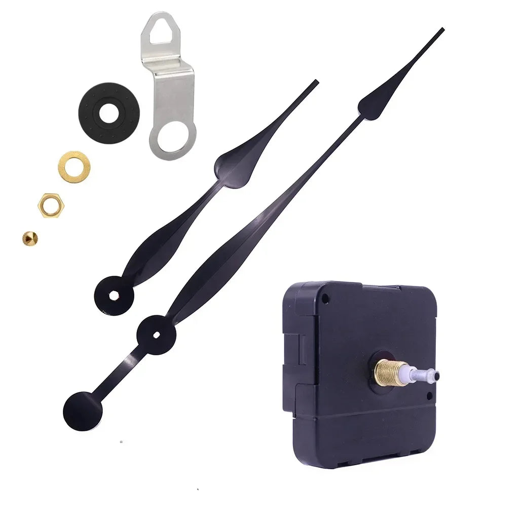 High Torque Quartz Wall Clock Movement Silent DIY Clock Mechanism 30cm Long Metal Clock Needle Large Torque Movement Parts Peaceful Pleasures Health and Wellness ZZ B