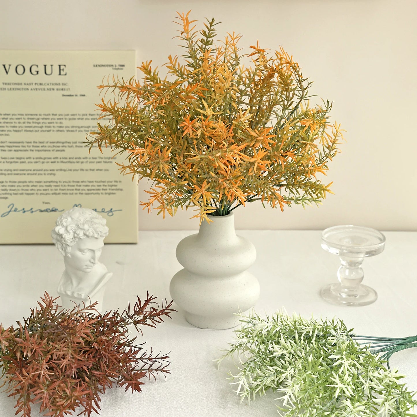 Artificial Melaleuca Branch – Wedding Party & Home Décor