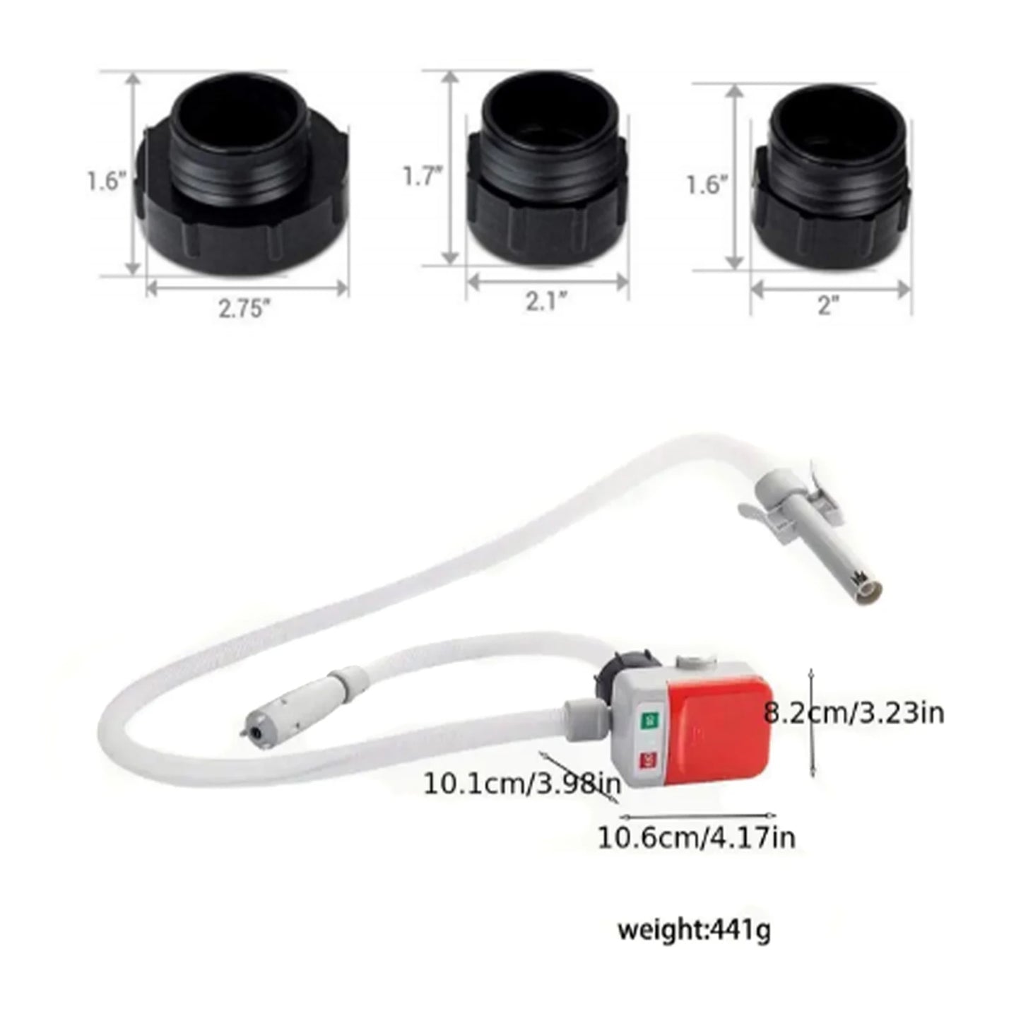 Water Transfer Pump Self-Priming Pump Portable Water Transfer Pump Utility Pumps Fit for Kitchen Bathroom RV Peaceful Pleasures Health and Wellness