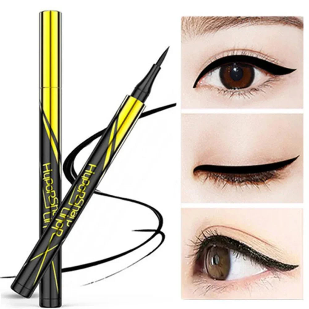 Black Liquid Eyeliner – Waterproof, Quick-Dry, Long-Lasting